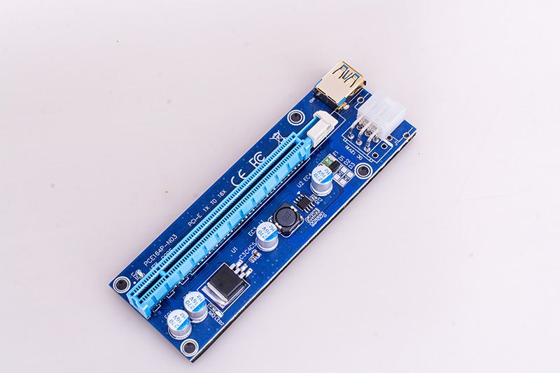 009s PCI-E Riser Card Extender USB 3.0 Adapter Cable PCI 1X 4X 8X 16X Extender Riser for Video Card for GPU Miner Mining