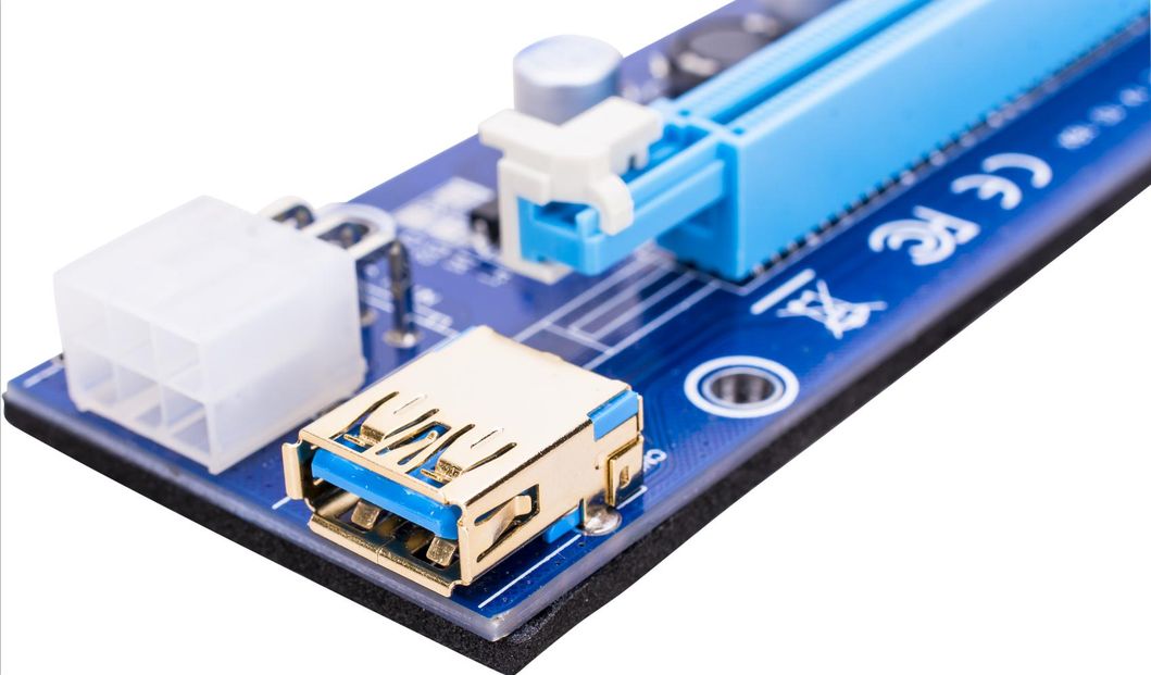 009s PCI-E Riser Card Extender USB 3.0 Adapter Cable PCI 1X 4X 8X 16X Extender Riser for Video Card for GPU Miner Mining