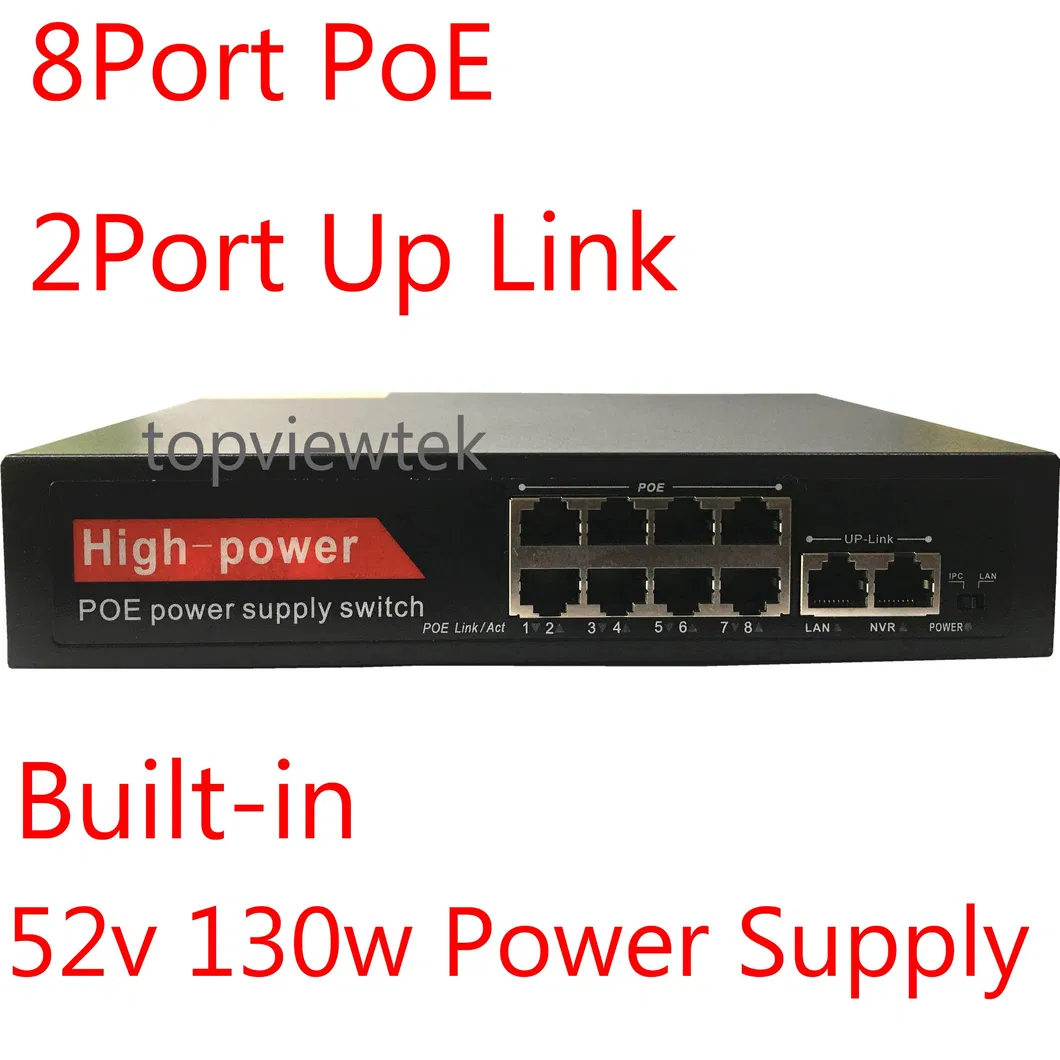 16fe Port 2ge up Link 1SFP Port Poe Switch Built-in 52V 300W Power Supply