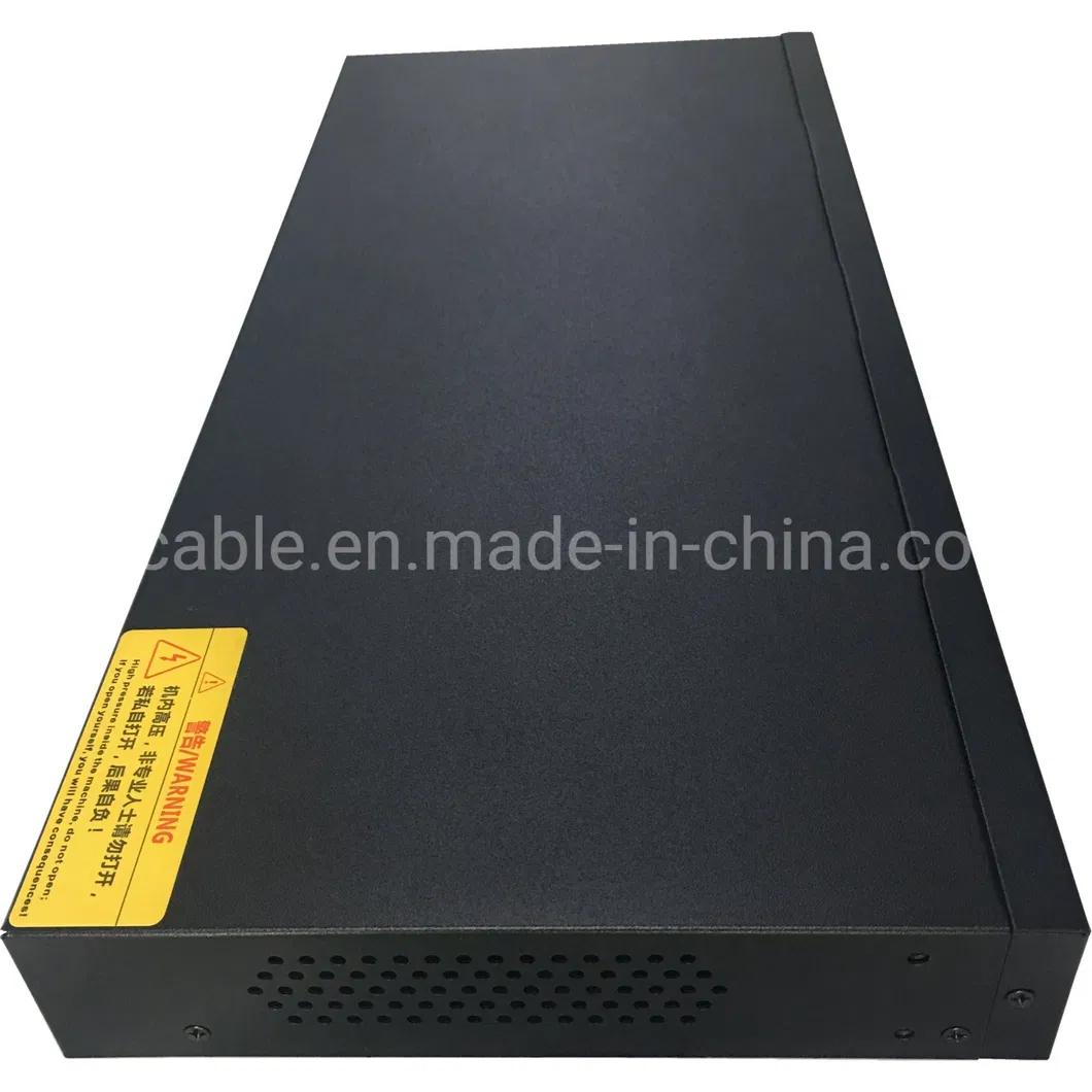 16fe Port 2ge up Link 1SFP Port Poe Switch Built-in 52V 300W Power Supply