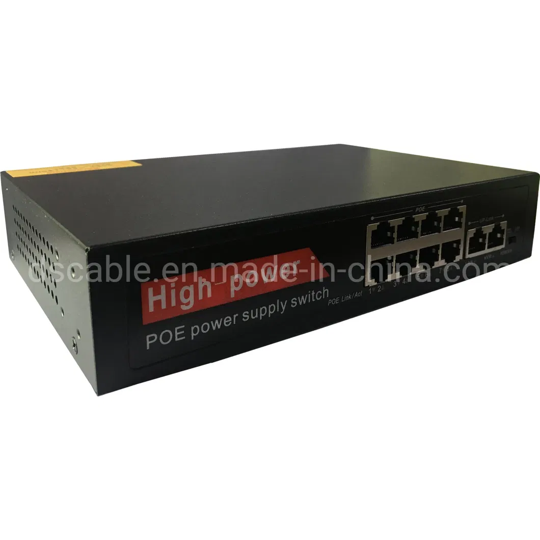16fe Port 2ge up Link 1SFP Port Poe Switch Built-in 52V 300W Power Supply