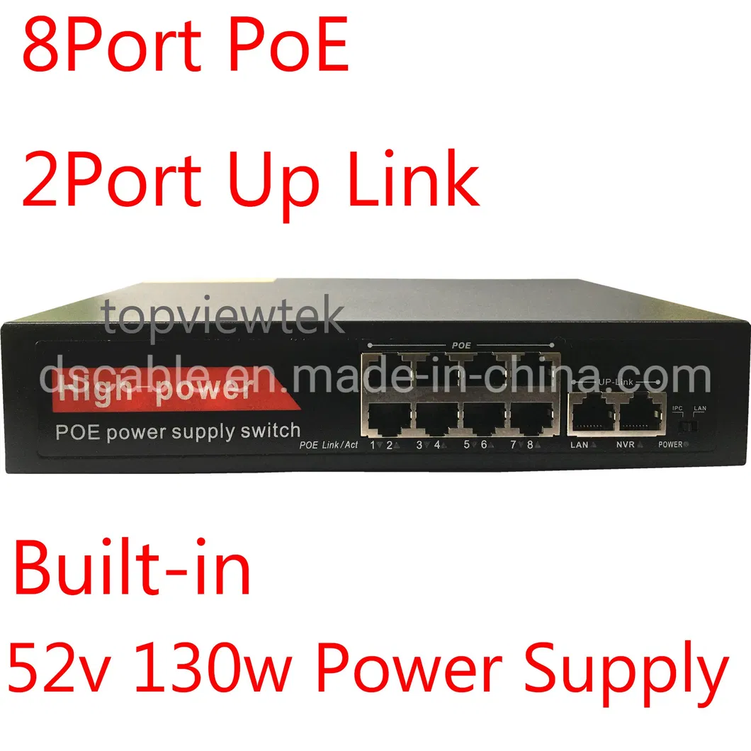 24 Ports CCTV Poe Network Switch with 4ports Gigabit 2ports SFP up Link