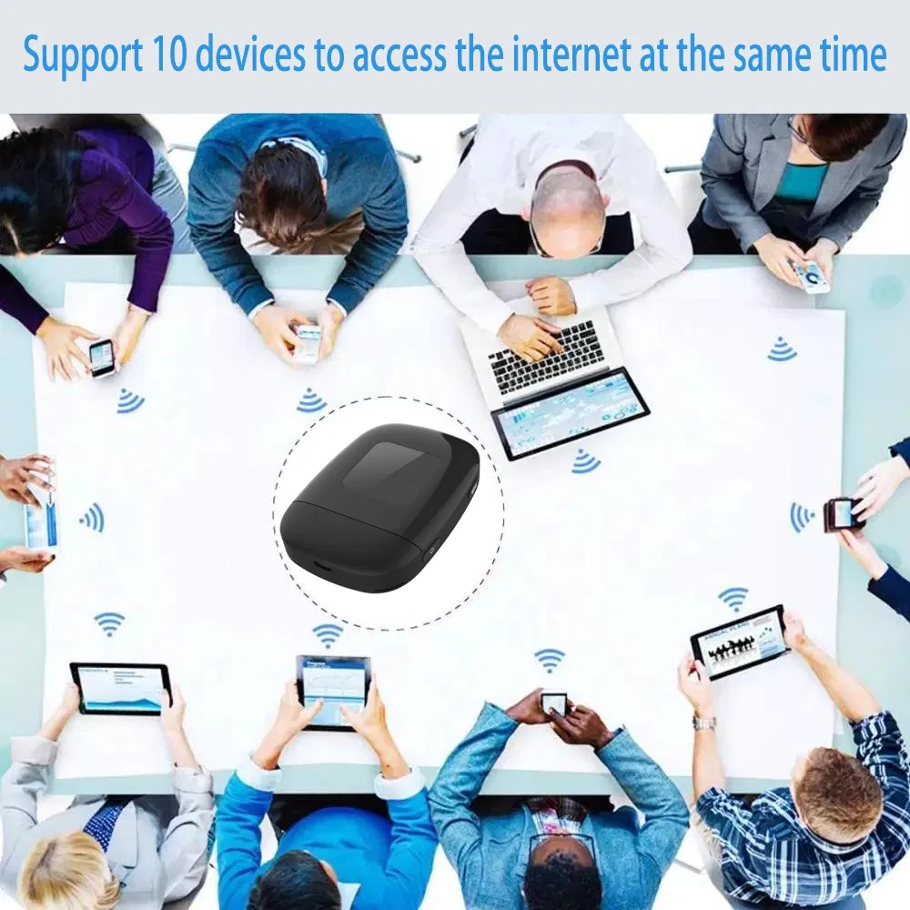 3G 4G LTE Wireless Hotspot Modem 2.4G&5g Portable SIM Card WiFi Router