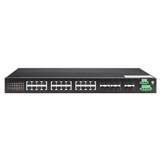 4X10g SFP Ports + 48 RJ45 Ports Rack-Mount Layer 3 Managed Industrial Ethernet Switch