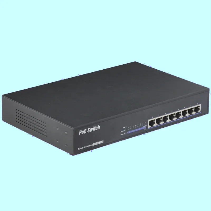 8 Port 10/100m Poe Switch Include 4 Port PSE (TS0804F)