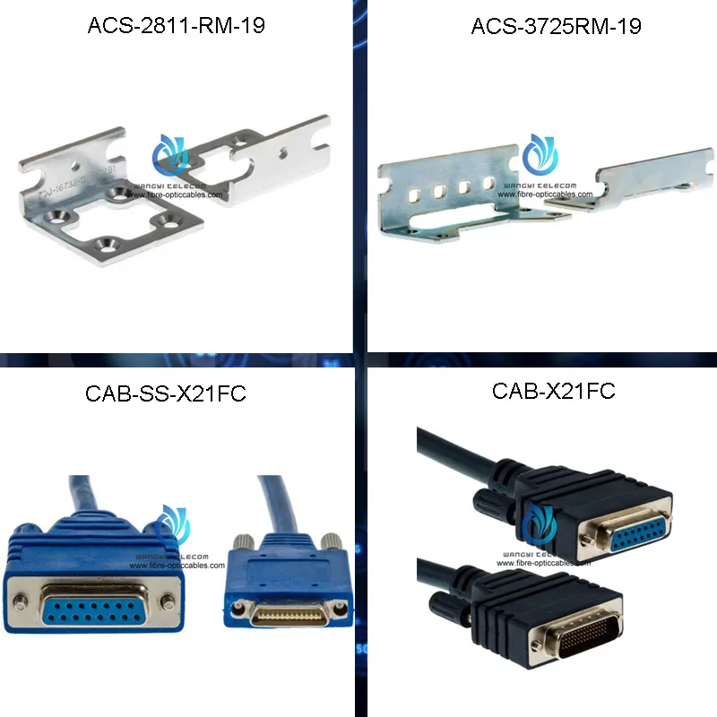 Cisco 1ru Accessory Kit (C3KX-RACK-KIT Kit, Console & AC Cord)