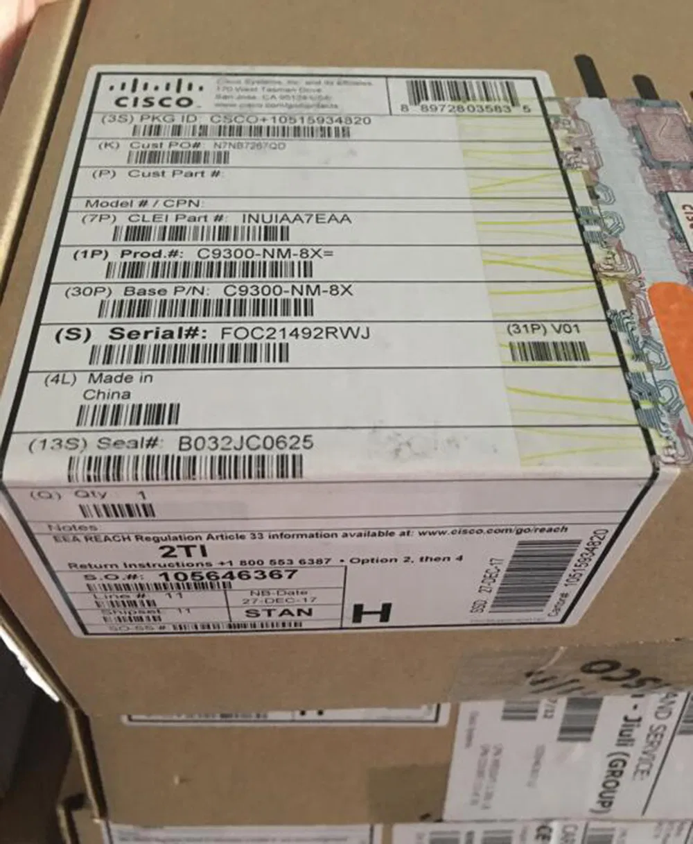 Cisco Asr1000-Esp40 Cisco Asr1000 Embedded Services Processor, 40g Netwoek Switch Router