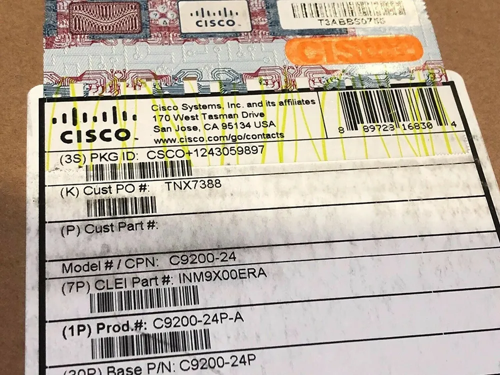 Cisco C9200-24p-a Catalyst 9200 24-Port Poe+, Network Advantage Switch