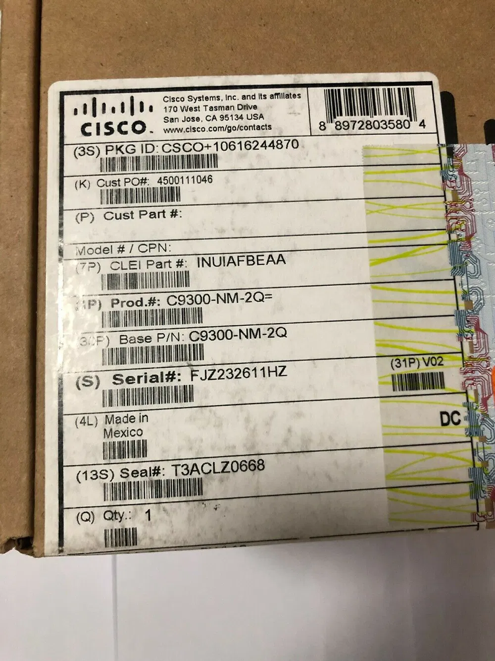 Cisco C9500-24q-a Catalyst 9500 24-Port 40g Switch, Network Advantage Switch