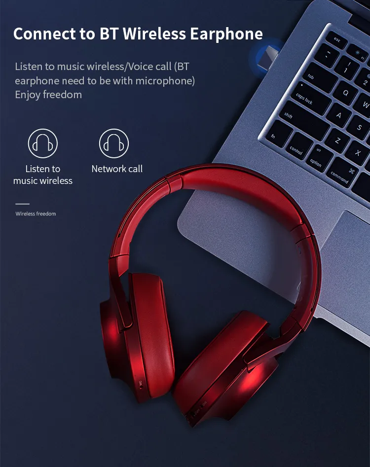 Comfast USB Blue-Tooth 4.0 Dongle Music Receiver USB Dongle Blue-Tooth Headset Adapter