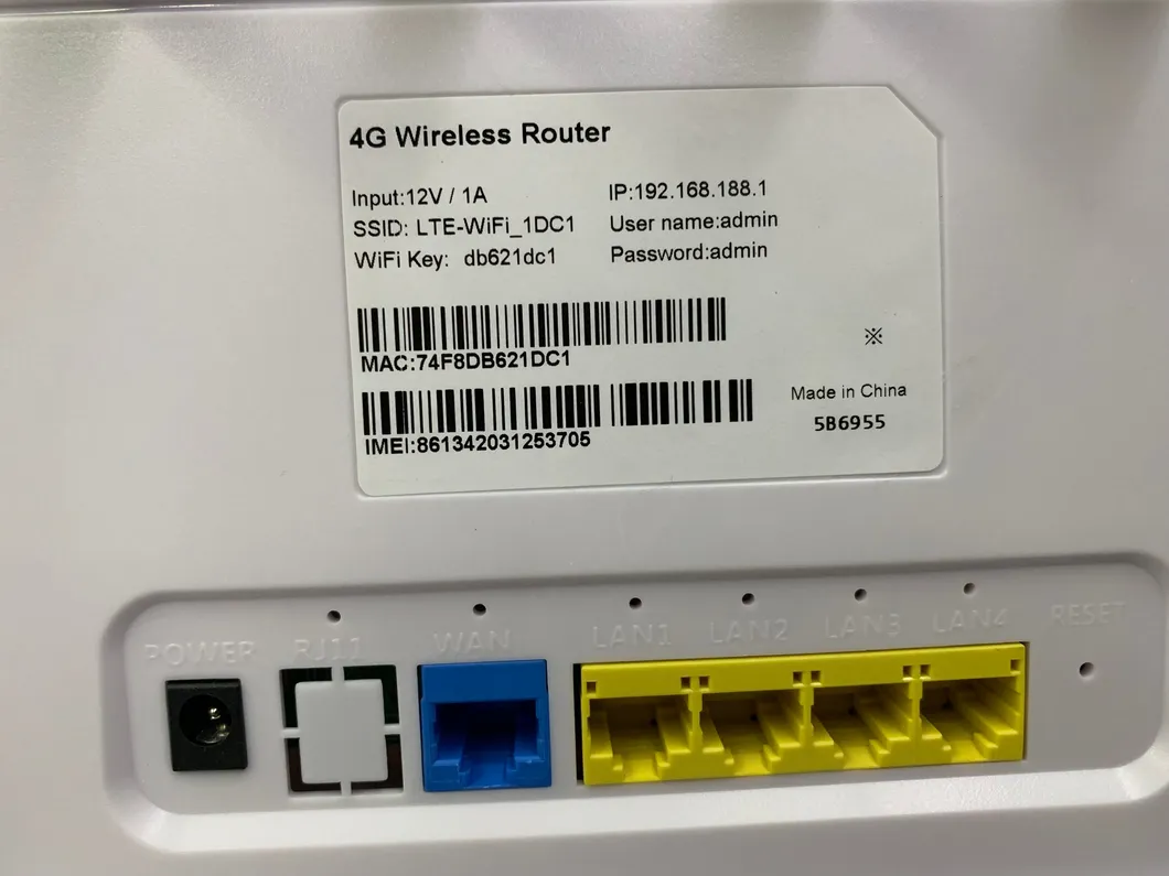 Desk CPE Router with 4*LAN1*Wan Port