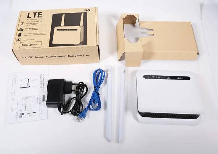 Dual Band (5.8G + 2.4G) Gigabit Wireless Internet Router 4G LTE Mobile WiFi Hotspot