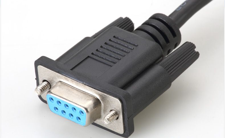 Factory High Speed Custom Serial Cable RS232 dB9 D-SUB Female to Female Extension Data Cable