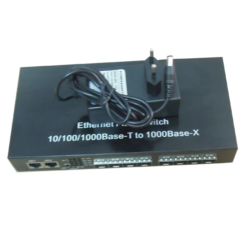 Fiber Switch with 8*SFP+2*Tx Full Gigabit Unmanned (TS1008GF)
