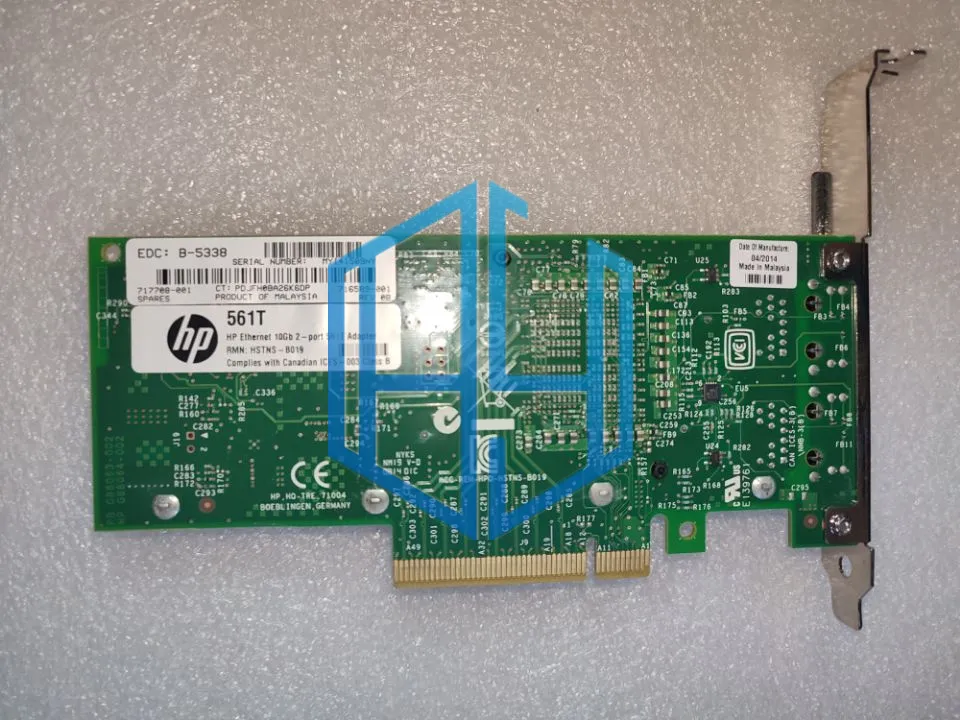 Hpe 716591-B21 HP 561t Ethernet 10GB 2-Port 717708-002