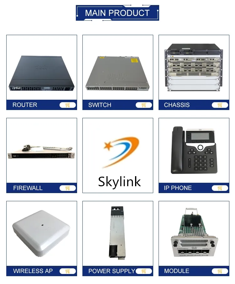 Original Clean Cisco Ethernet Switch Ws-C2960X-48lpd-L with Good Price