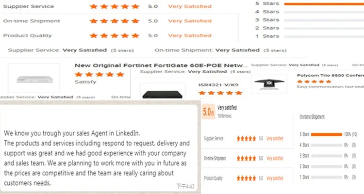 Original New Catalyst 2960X 48 Port Gigabit Ethernet Switch WS-C2960-48PST-L