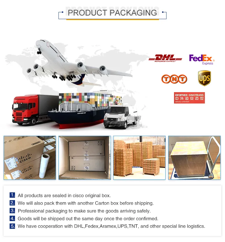 Original New Cisco Switch Ws-C3850-48t-L with Cheap Price