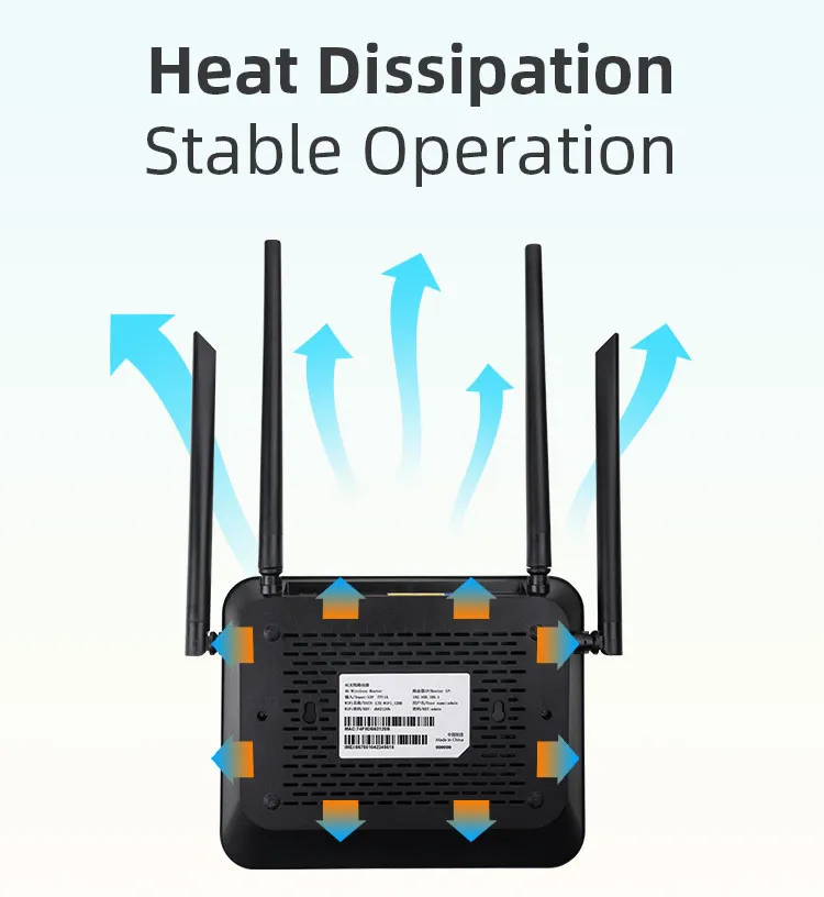 Topleo 150Mbps Fiber Optic Home Wi-Fi Openwrt Best Internet 4G LTE Wireless Router