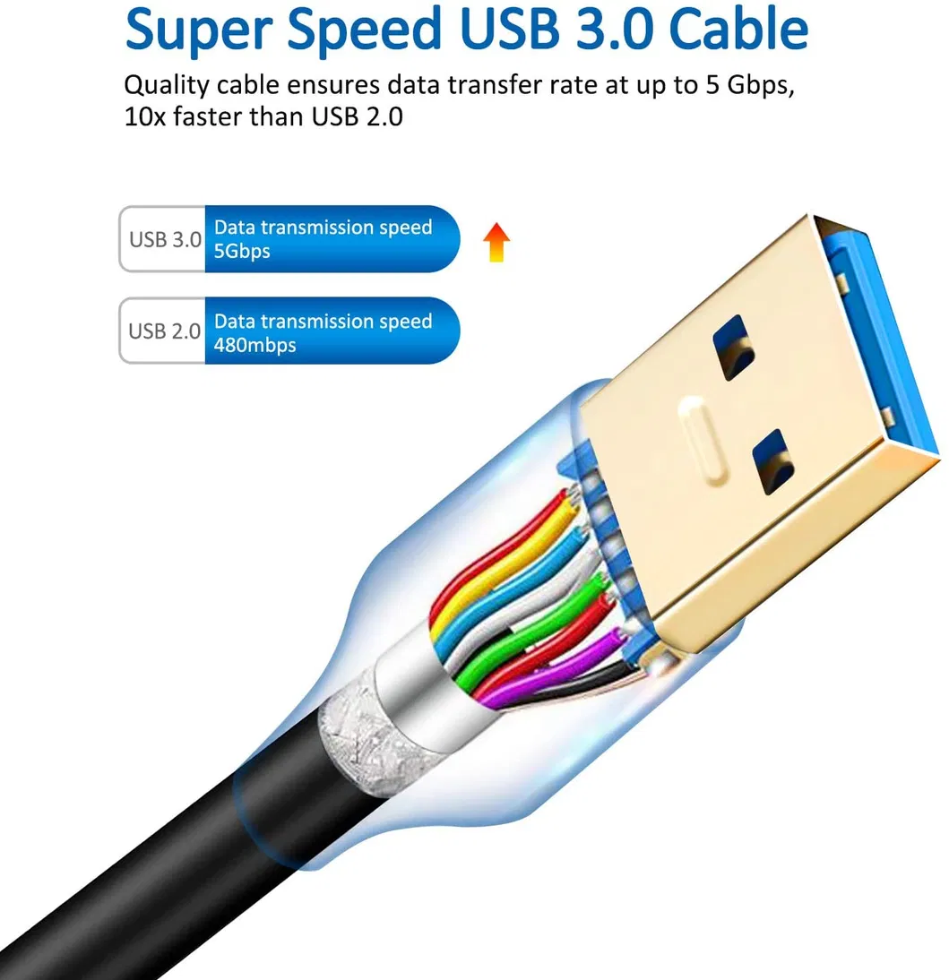 USB 3.0 Cable a Male to B Male