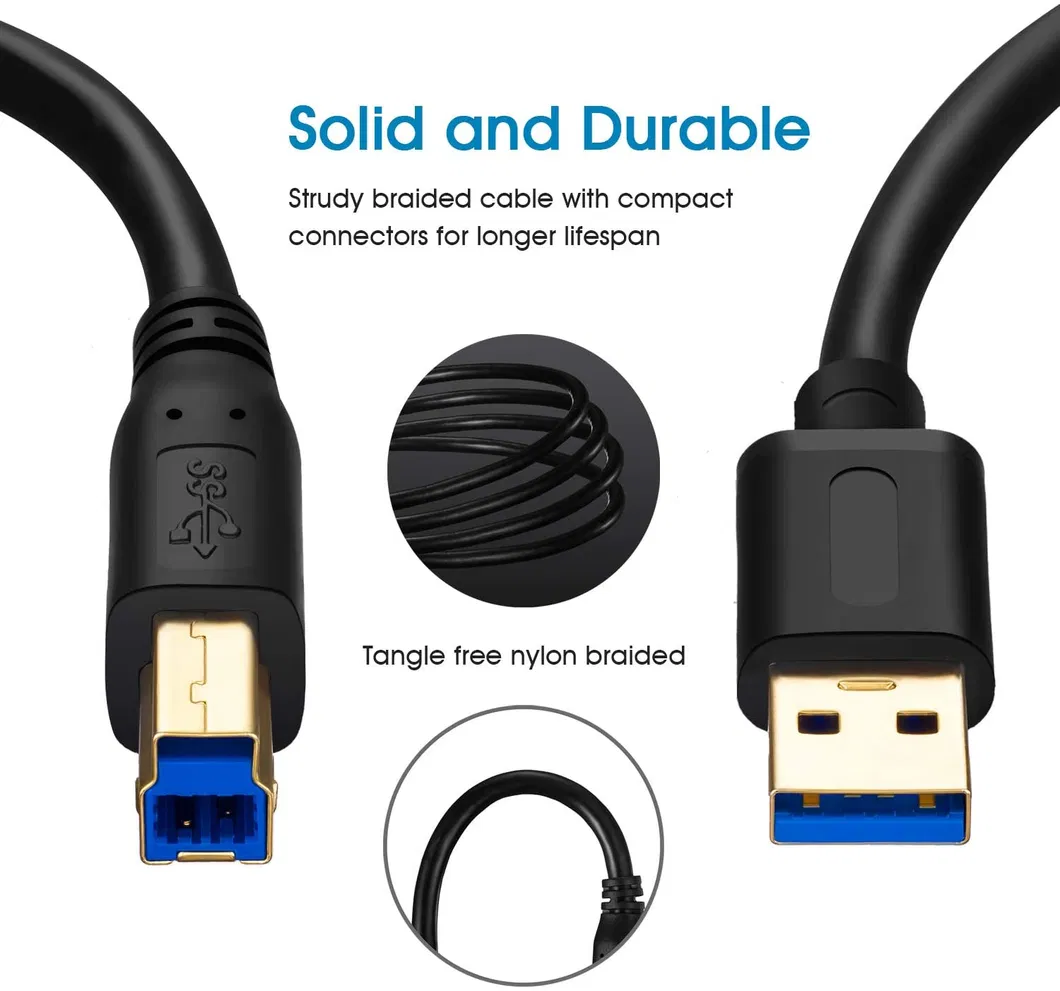 USB 3.0 Cable a Male to B Male