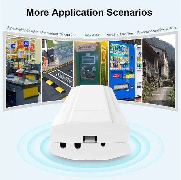 Water Proof Outdoor LTE CPE with SIM Card Slot, 4G Router