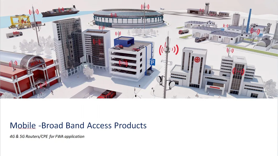 Waterproof IP67 Outdoor Router Support B42 B43 or B28 Frequency Bands