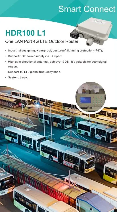 Waterproof IP67 Outdoor Router Support B42 B43 or B28 Frequency Bands